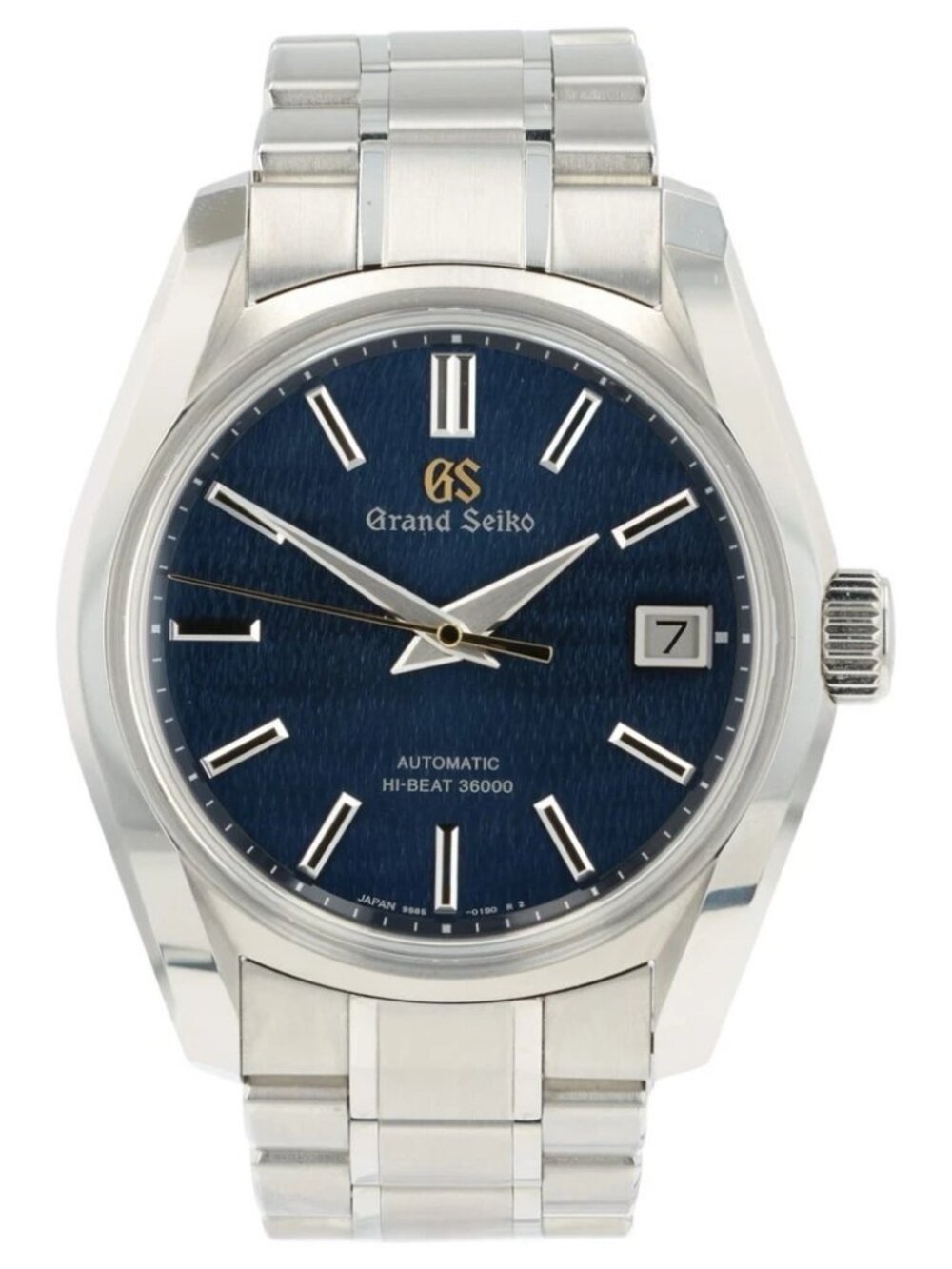 Grand Seiko Heritage Blue Dial Stainless Steel 40mm Automatic Mens Watch SBGH353